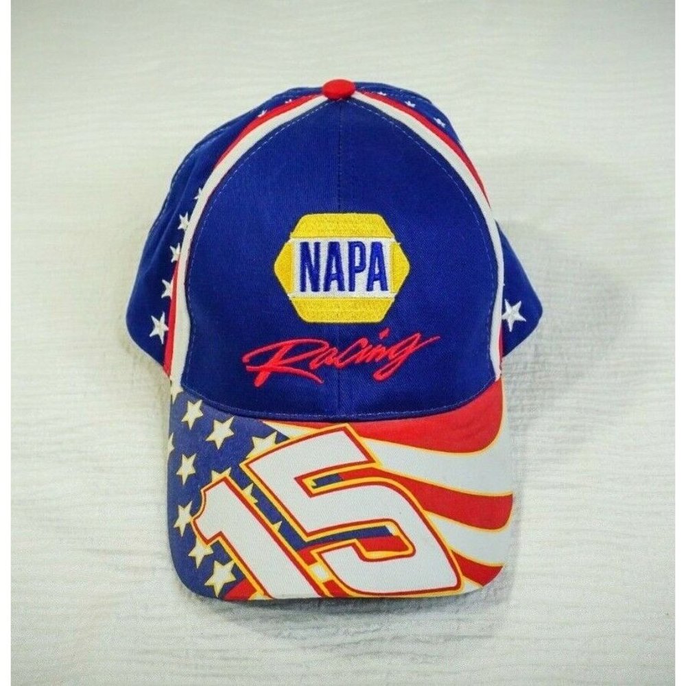 NAPA RACING #15 MICHAEL WALTRIP NASCAR ONE SIZE ADJUSTABLE BALL CAP HAT!  C-4